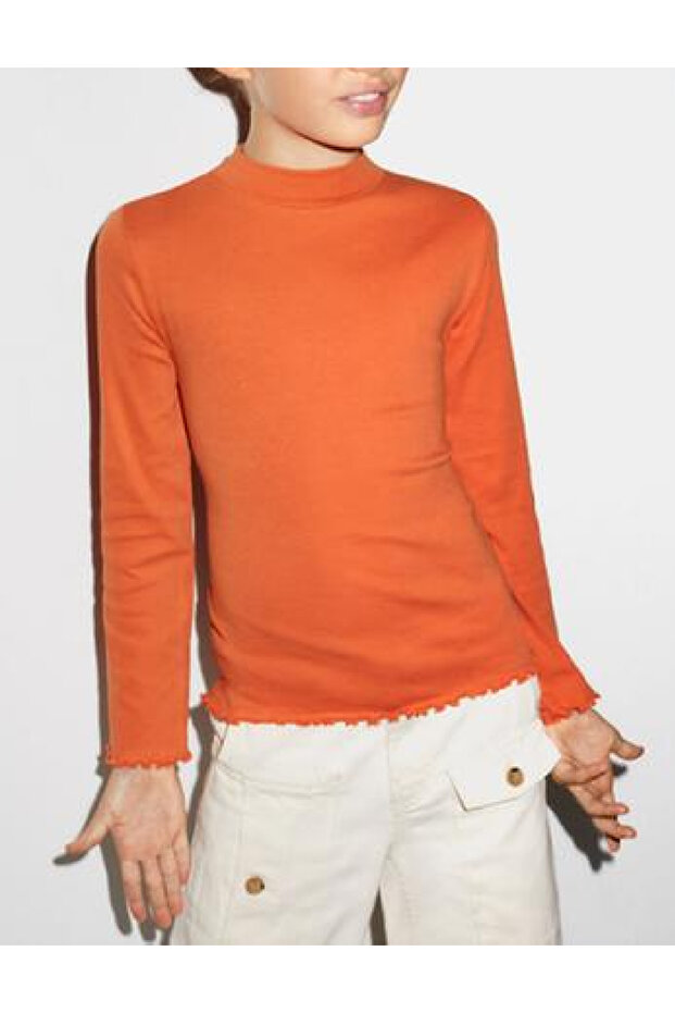 Blouse, Orange - 1