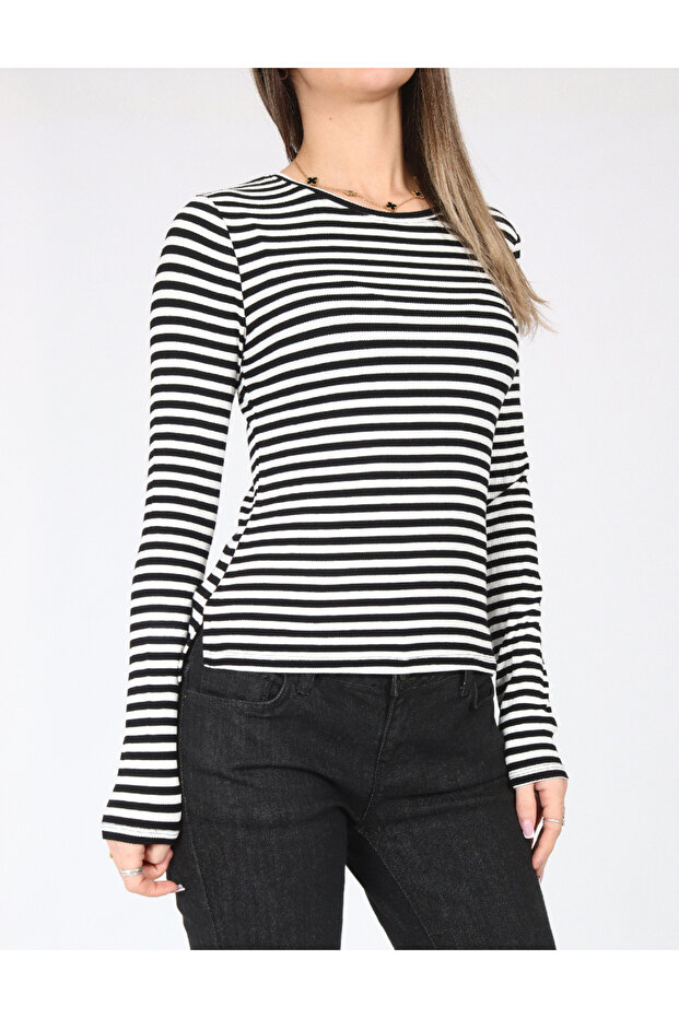 Bluza, Alb/Negru - 1