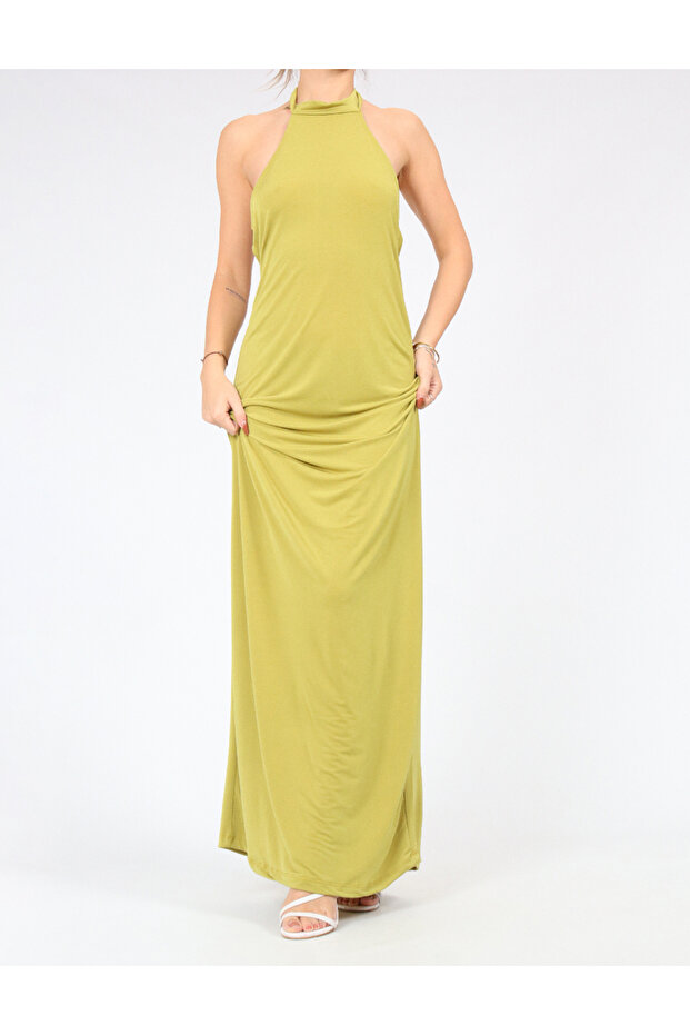 Rochie lunga, Verde - 2