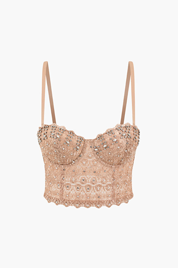 Taşlı büstiyer - 1