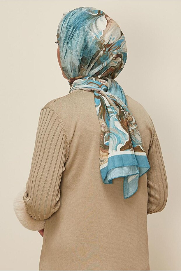 Patterned Kraş Shal 3592 - 2