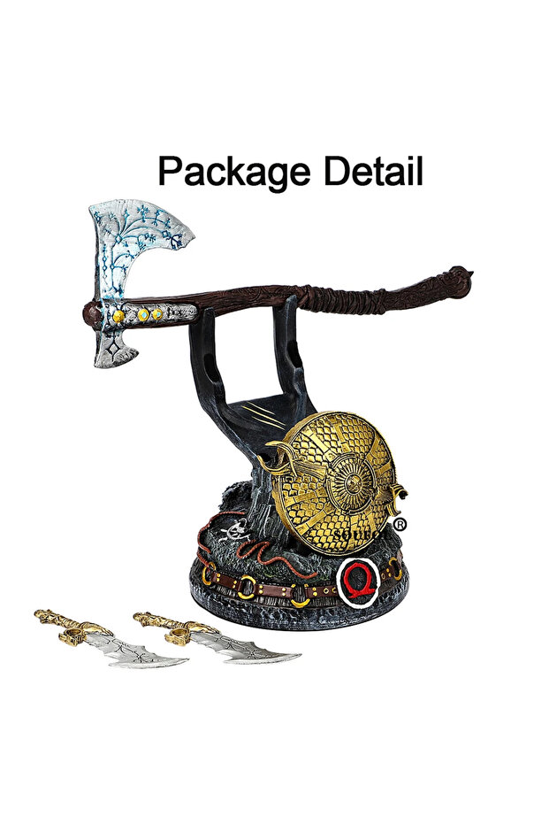 حامل لوحة الألعاب الذهبي 2025 لعبة God of War الجديدة لجهاز تحكم PS5/Xbox/PS4 حامل إبداعي فريد من نوعه