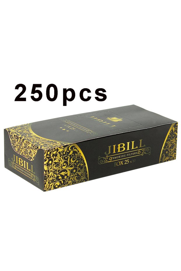 1box (250pcs) 250Pcs 8mmx35MM Charcoal Pipe Filters Fit most 9MM Tobacco Pipe All Nature Paper Filte