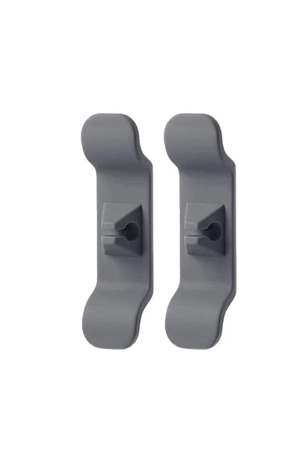 2PCS Grey Cord Wrapper Cable Holder Clip Clamp Cord Organizer Cables Storage For Kitchen Appliances