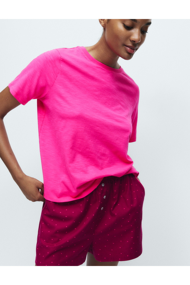 2’li Pamuklu Pijama Üstü - 2