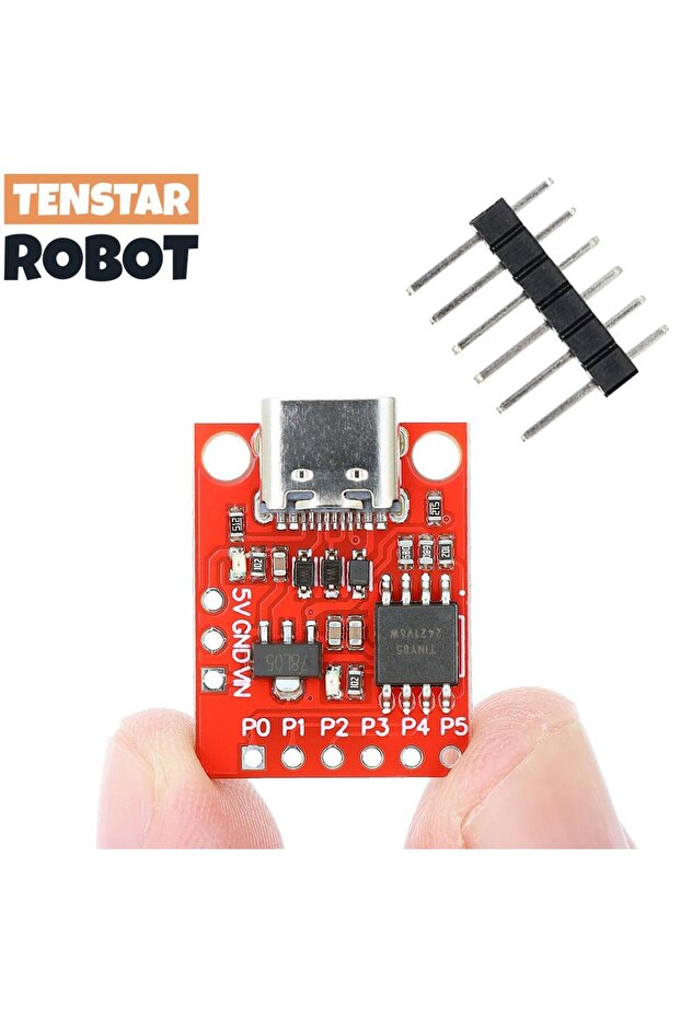 لوحة تطوير TYPE-C ATTINY85 TENSTAR ATTINY85 TYPE-C Digispark Kickstarter Red Board TINY85 Mod