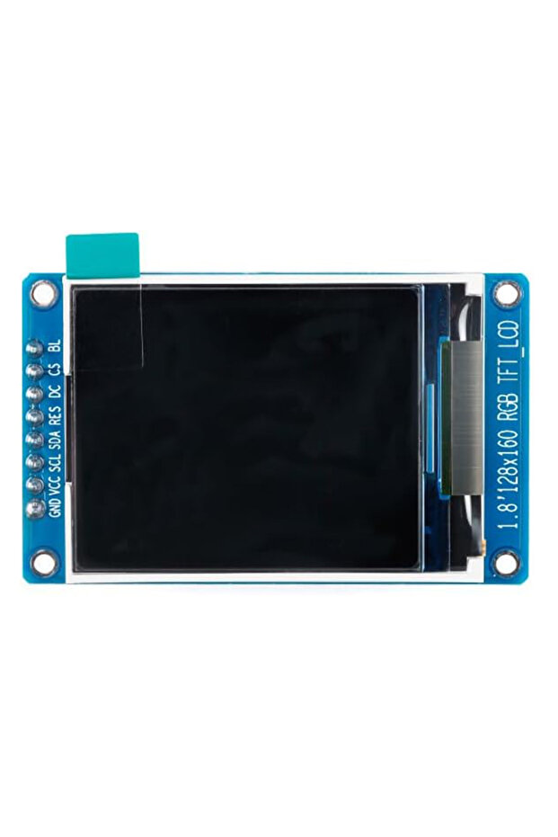 1.8 inch TFT LCD Module LCD Screen Module SPI serial 51 drivers 4 IO driver TFT Resolution 128*16... - 2
