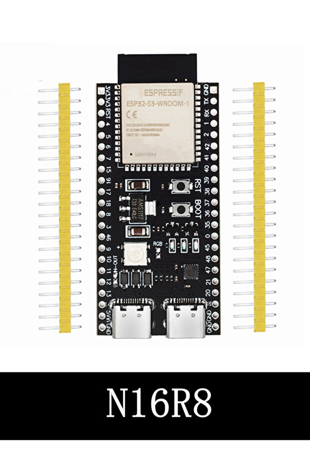 N16R8 EGBO ESP32-S3-D-1 ESP32-S3 WiFi Bluetooth-compatible BLE 5.0 Mesh Development Board ESP32 Wire