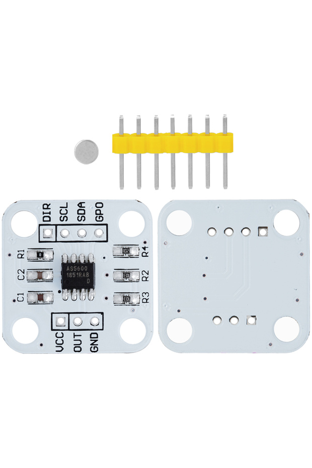 AS5600 Magnetic Angle Encoder Sensor Module 12-Bit High Precision Non- Position Sensor wit... - 7
