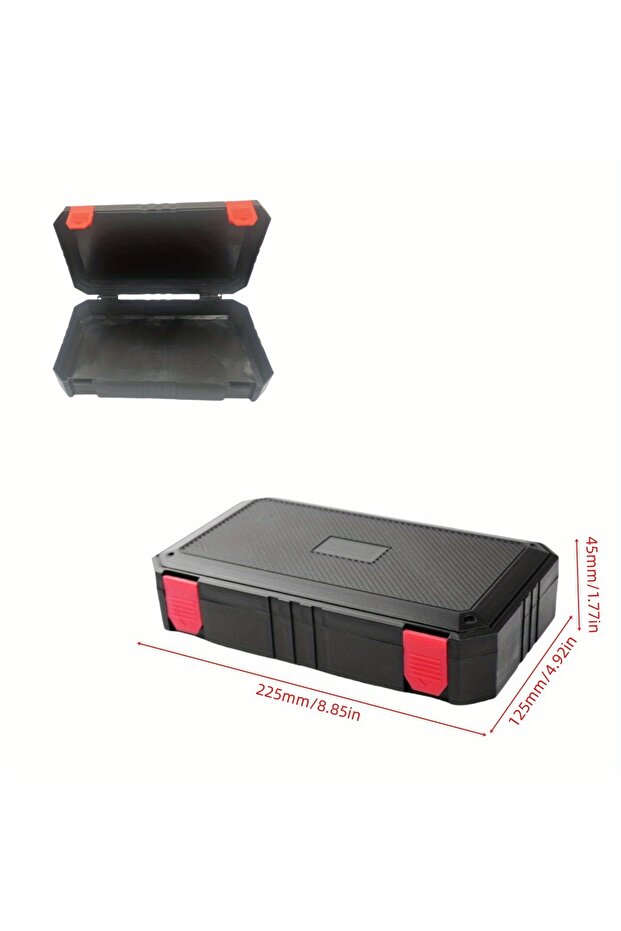 GY004 1pc Hardware Multifunctional Plastic Small Items Tool Packing Box Electronic,Carpentry,Drill A