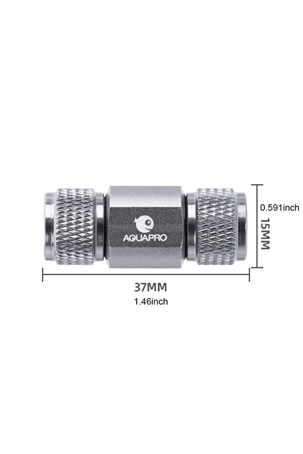 check valve CO2 Aluminiumalloy Check Valve Aquarium Accessories Fish Tank Supplies Equipment Akvariu