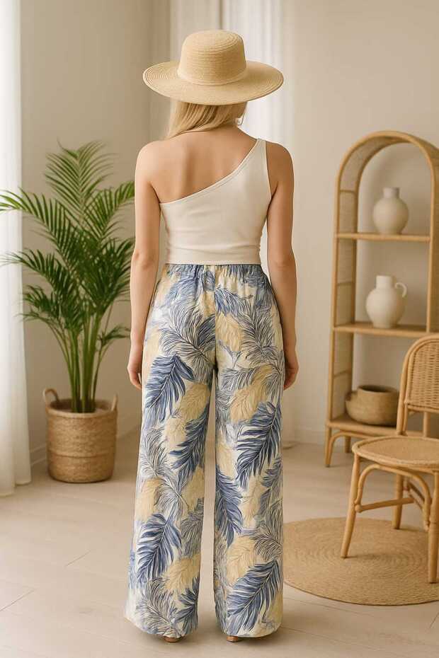 قماش فيسكوز كاجوال منقوش - 3