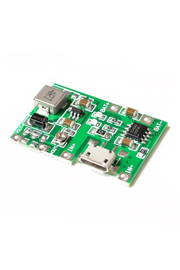 Modul DC-DC boost de 2A pt 18650 - 1