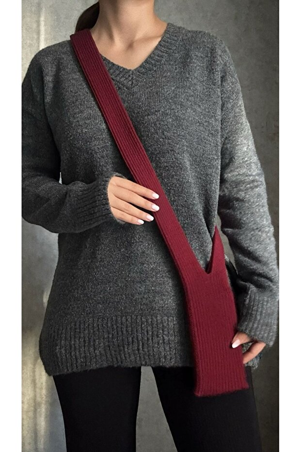 Triko Örgü PhoneBag - 2