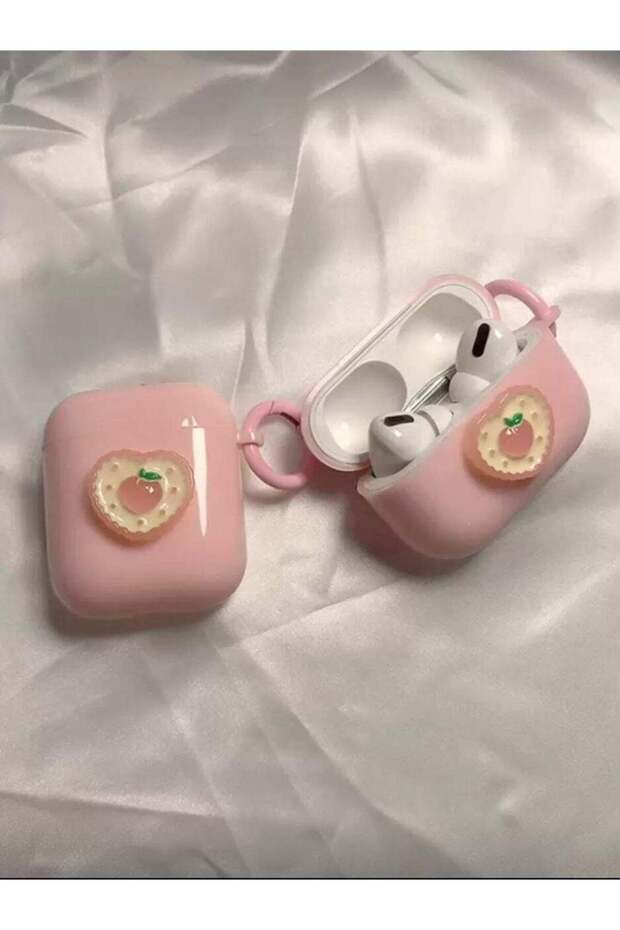 AirPods 4 Light Pink Tulip 3D Peach Earphone Case