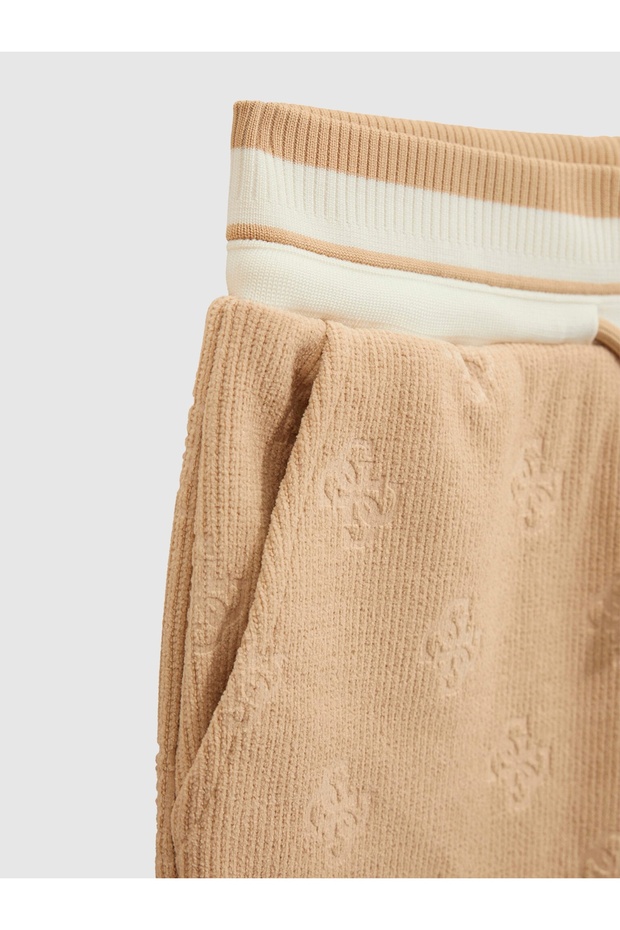 Samthose mit weitem Bein - 3