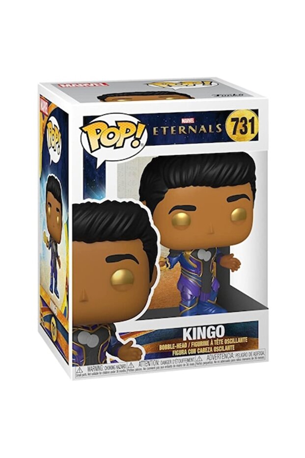 Figurine, Marvel, Eternals, Kingo, Purple, 9.5 cm - 1