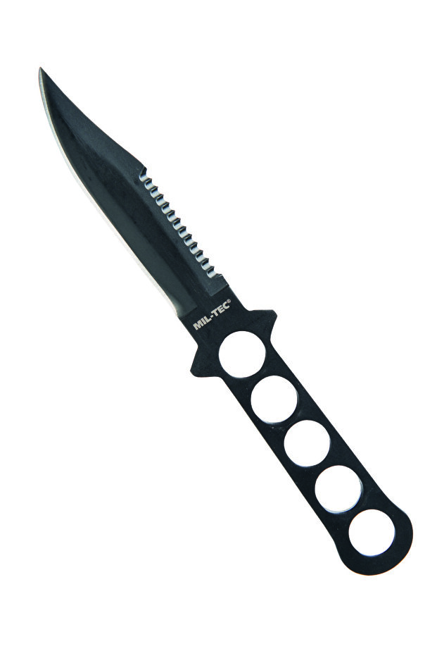 Tactical diving knife - Black - 1