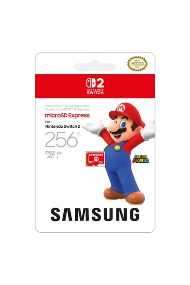 microSD Card Mario Logo