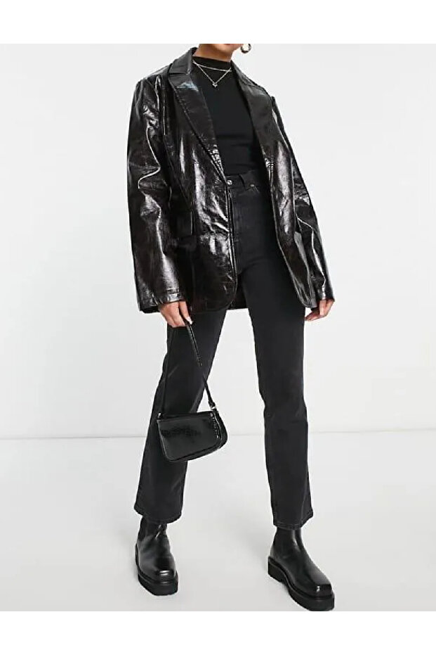 Jacket, Dark brown - 1