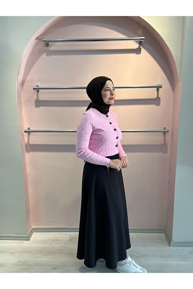 Kumaş kloş etek - 2