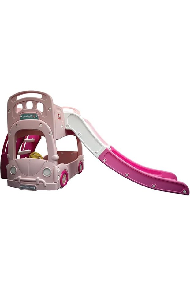 Little Ice Cream Truck With Slide Y2411 (Ages 3+)