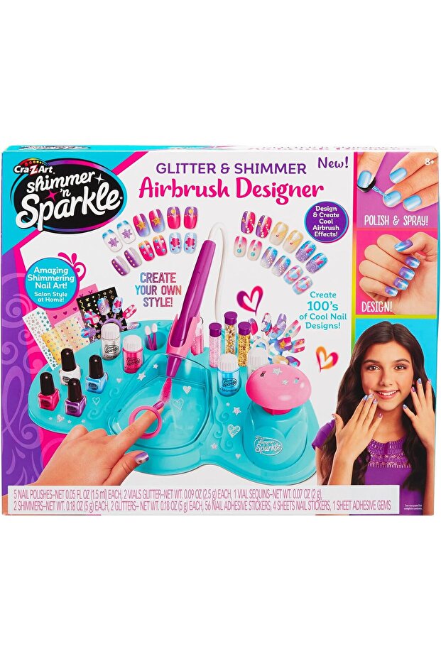 Airbrush Nail Design Studio SNS-17340