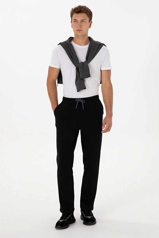 Men's Black Sweatpants 50307670-Vr046