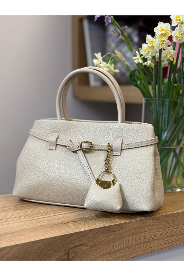 Askılı Deri Çanta - 1