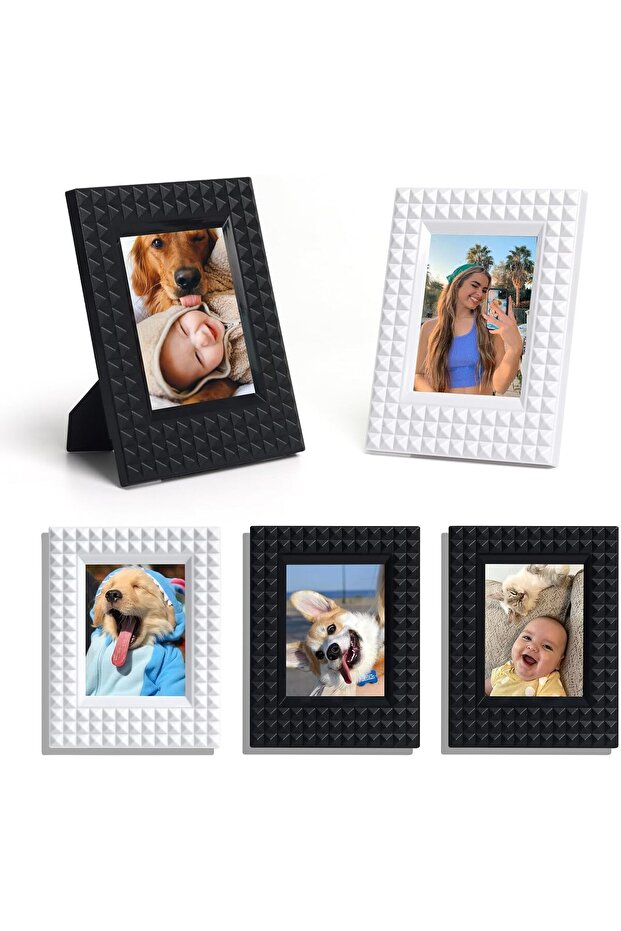 Mini Picture Frame 2x3 (5-Pack) for Fujifilm Instax Mini & Polaroid 3-inch Films