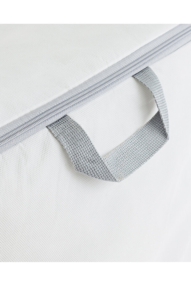 نمط الأزهار مطبوع على الخرشوف - أبيض - 4