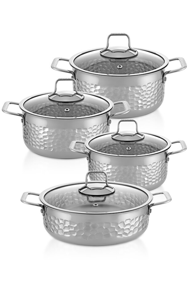 Serra 8 Pcs Tencere Set - 3