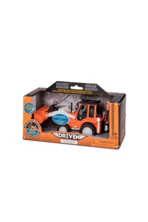 Micro Backhoe Loader Toy - 8
