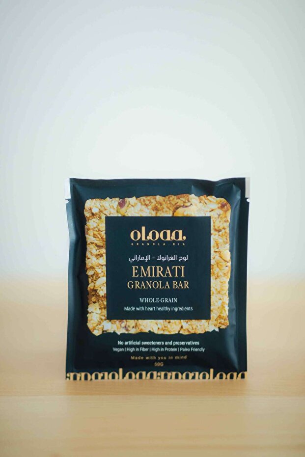 Emirati Granola Bar 50 Gram, GLUTEN FREE-3PCS