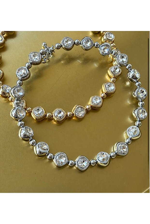 Çelik Vion Choker Kolye - 1