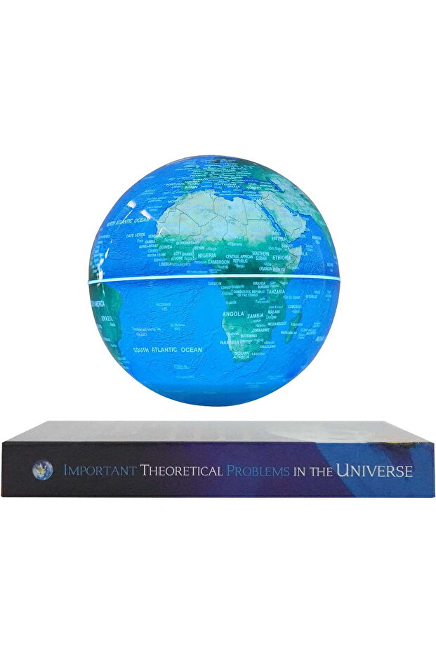 6" Magnetic Levitation Floating Globe with LED Light 7 Colors - Rotating Anti-Gravity World Map
