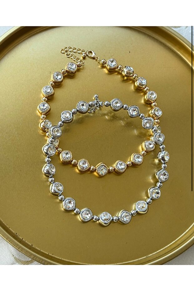 Çelik Vion Choker Kolye - 2