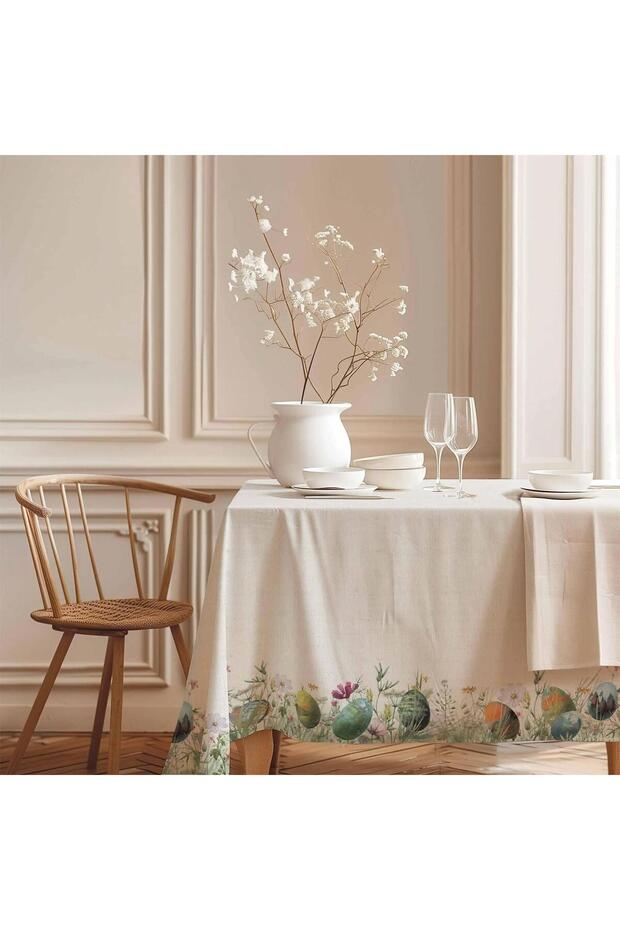 مفرش طاولة قطني لعيد الفصح MSAORT0067 - 2