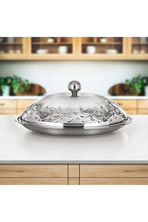 Koozy Tray 65 cm Silver