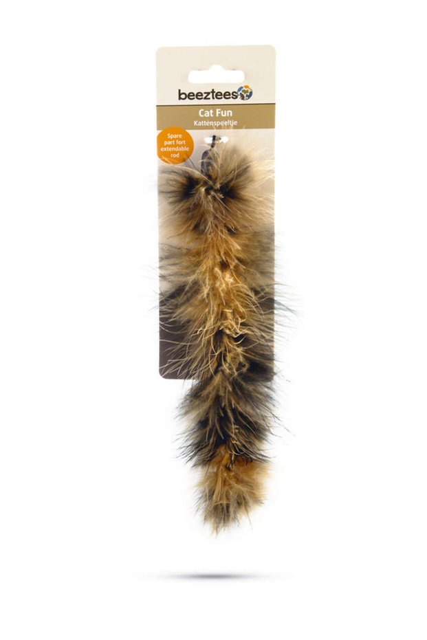 Cat Fishing Rod Feather, Fur, Can Be Used with 430300 (222553), 22cm