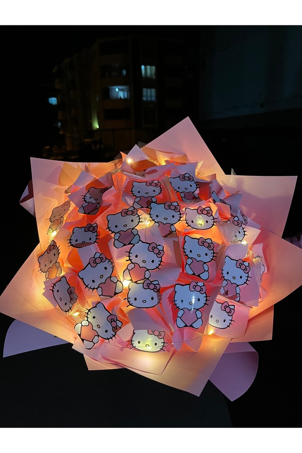 Hello kitty buketi - 1
