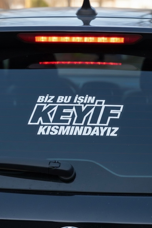 We Are the Fun Part of This Job Auto Sticker Car Window Sticker 25 cm