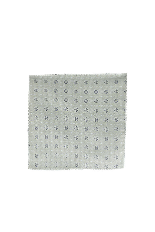 Patterned Silk Blend Tie - 2