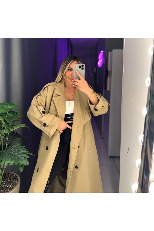 astarlı uzun trenç - 2