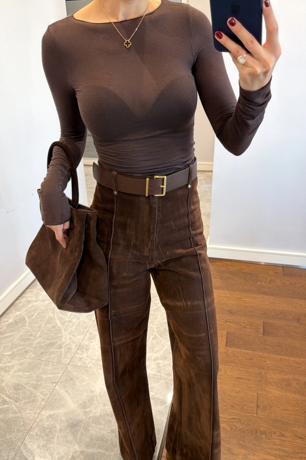 KAYIK YAKA ПРОЗРАЧНА БЛУЗА - 2