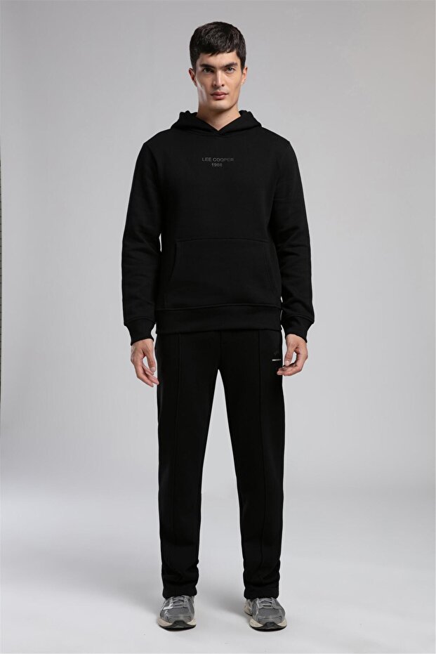Videl Men's Hooded Sweatshirt Black