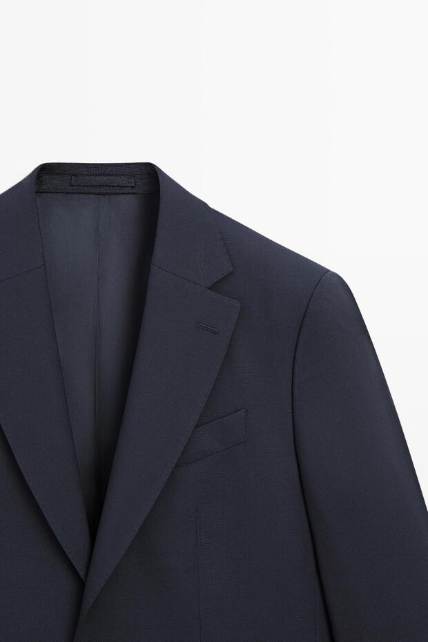 Yün klasik blazer - 6