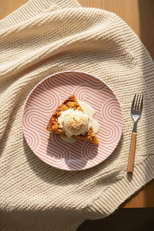 Moderna 6'lı Pasta Tabağı Waves - 4