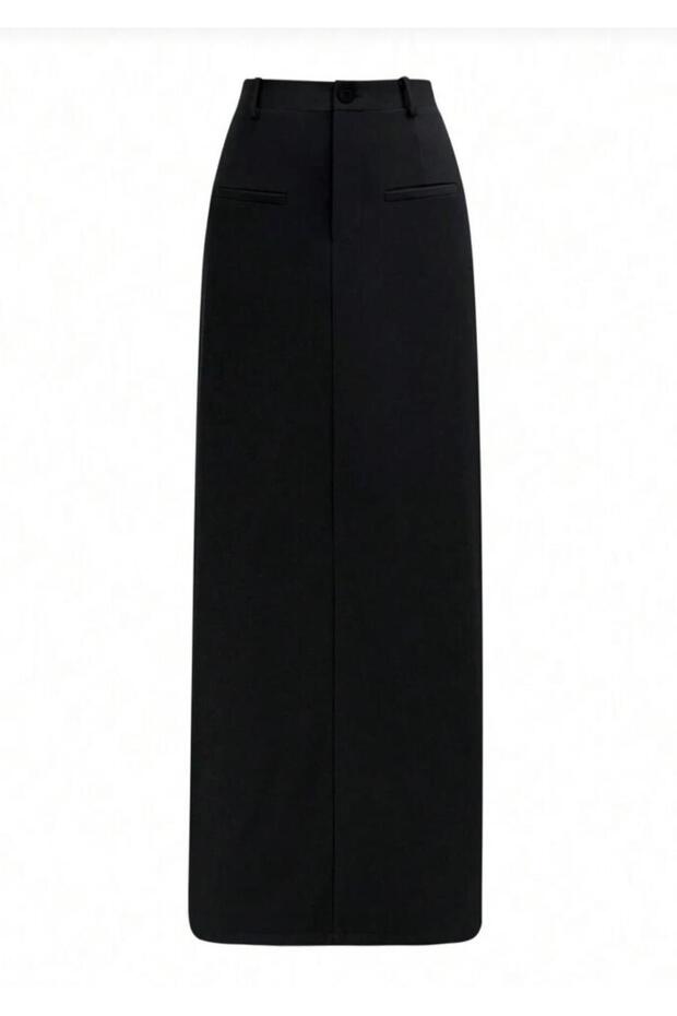 Fusta lungă cu talie înaltă - 2