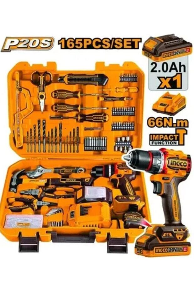 165 Pcs Tools Kit Set, HKTHP11651